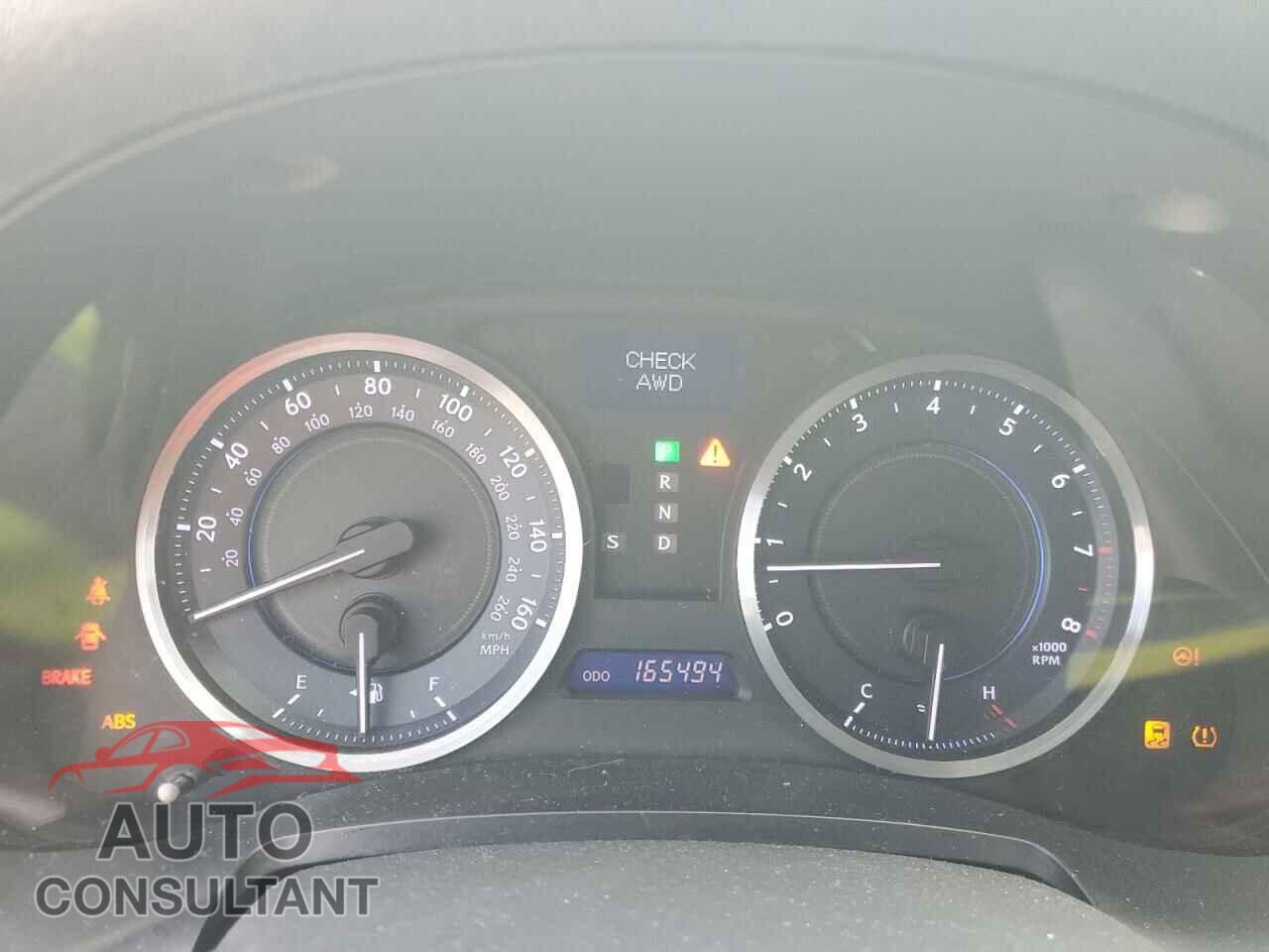 LEXUS IS 2012 - JTHCF5C20C2035750