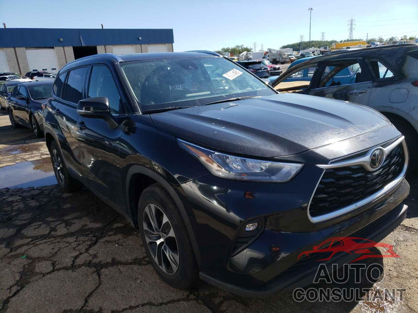 TOYOTA HIGHLANDER 2020 - 5TDGZRAH9LS502925