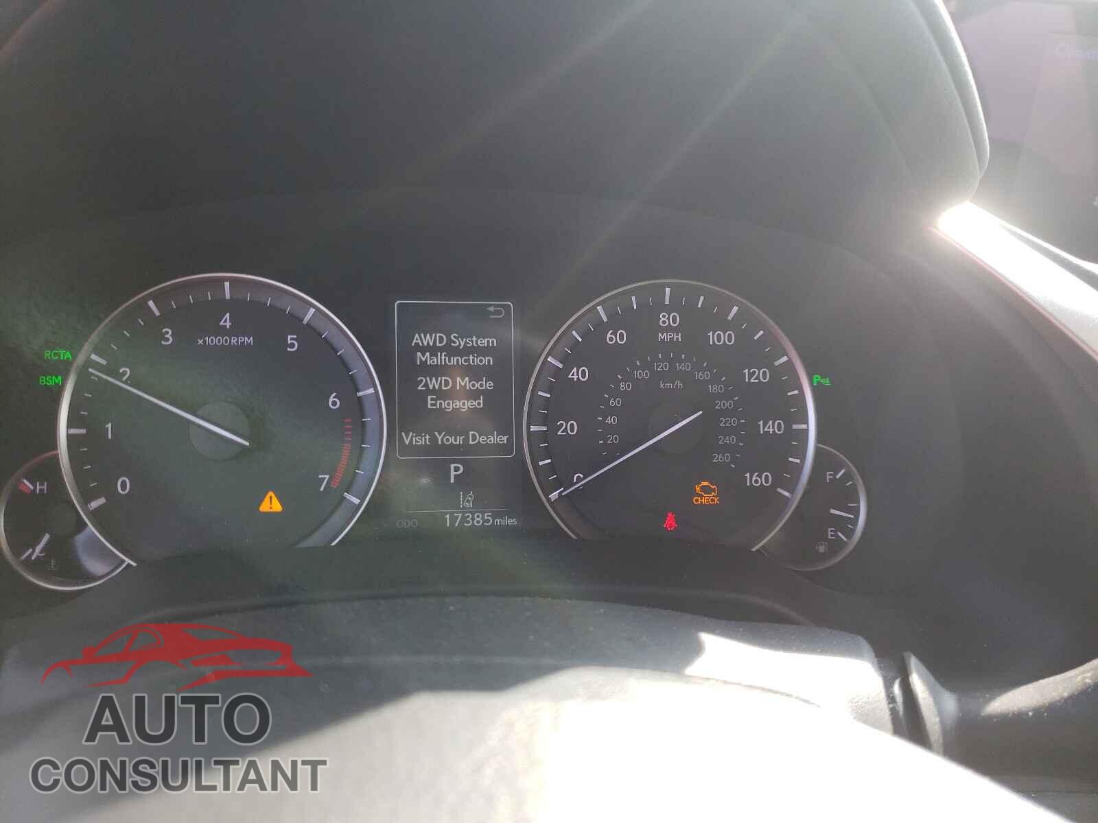 LEXUS RX350 2019 - 2T2BZMCA4KC191114