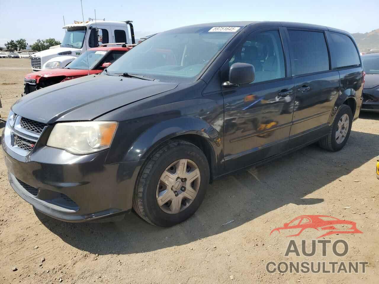 DODGE CARAVAN 2012 - 2C4RDGBG3CR333382
