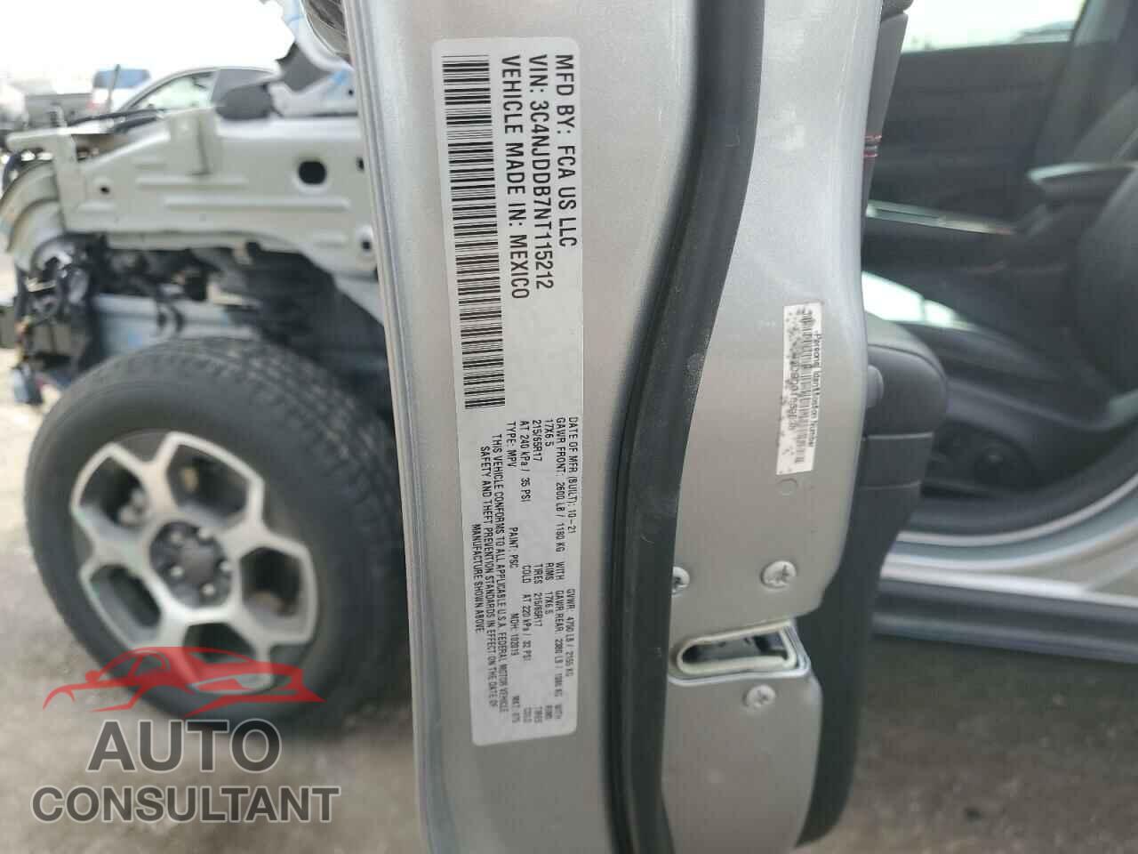 JEEP COMPASS 2022 - 3C4NJDDB7NT115212