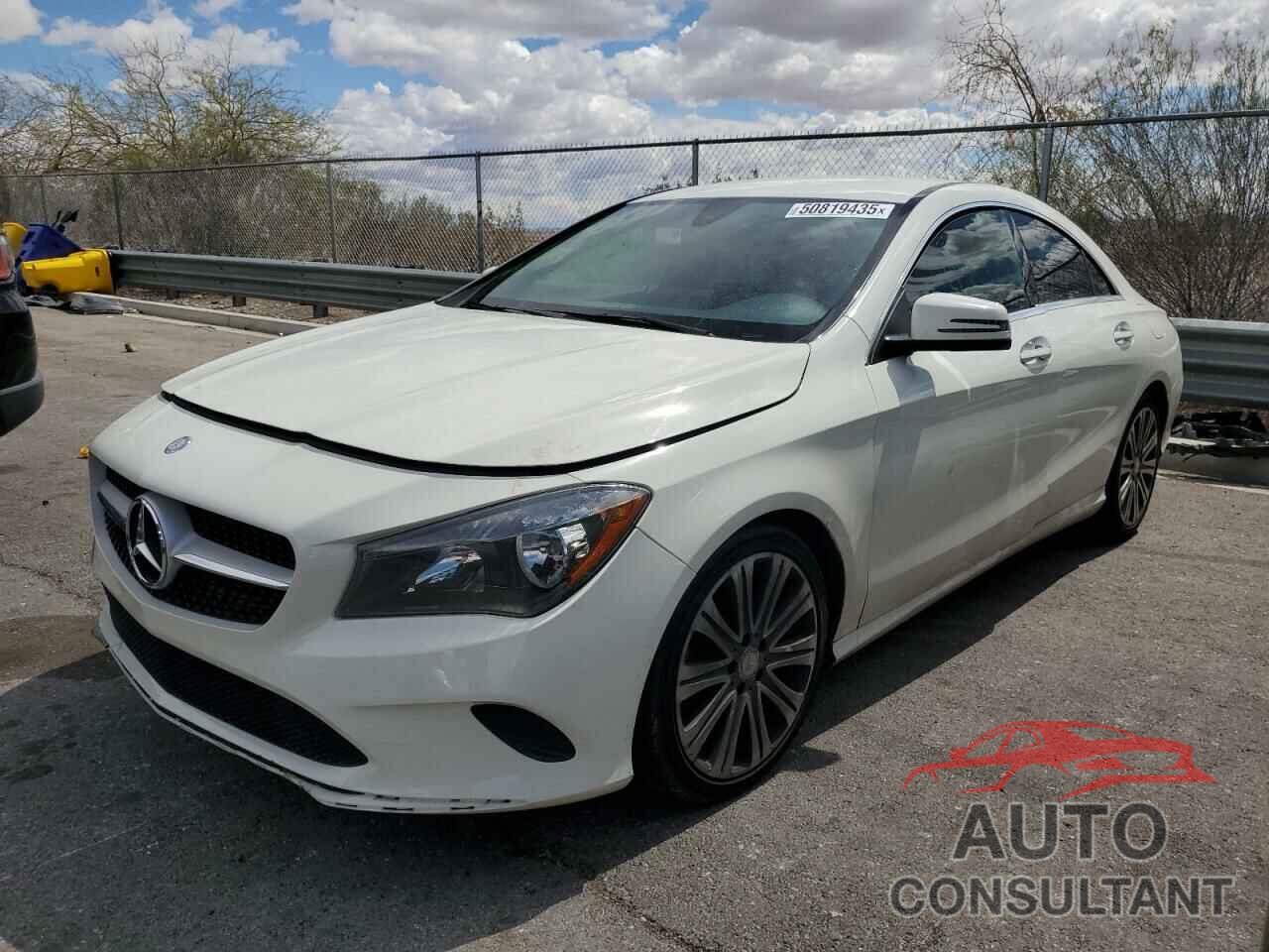 MERCEDES-BENZ CLA-CLASS 2017 - WDDSJ4EB2HN453502