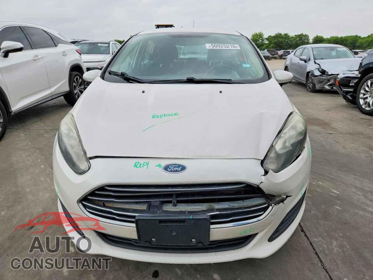 FORD FIESTA 2017 - 3FADP4EJ8HM157635