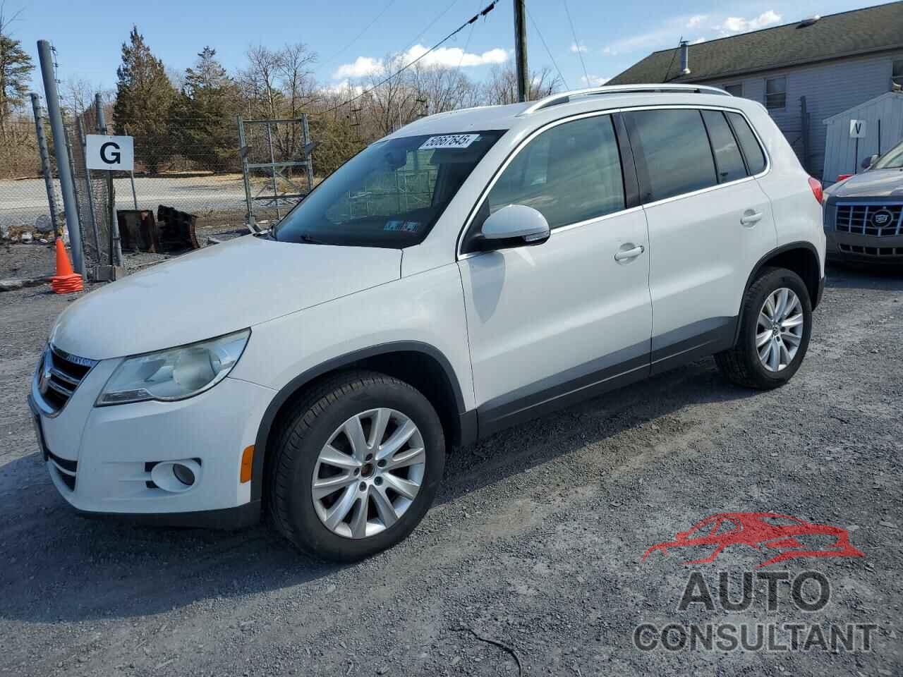 VOLKSWAGEN TIGUAN 2009 - WVGBV75N59W002422