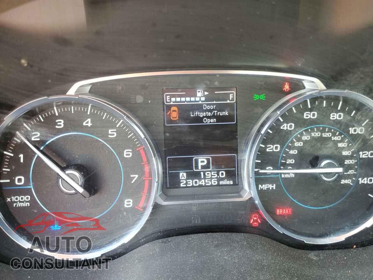 SUBARU FORESTER 2017 - JF2SJALC2HH501441