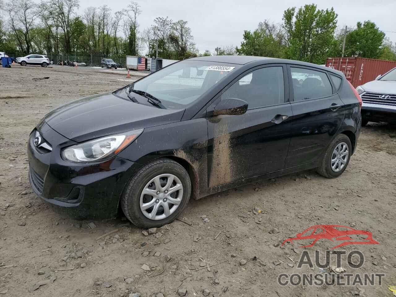 HYUNDAI ACCENT 2012 - KMHCT5AE1CU012114