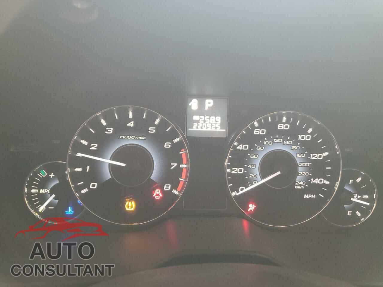 SUBARU OUTBACK 2010 - 4S4BRCFC5A3318418