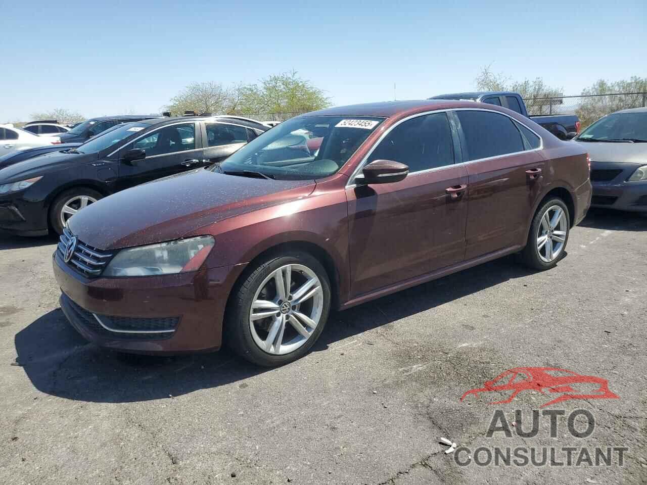 VOLKSWAGEN PASSAT 2012 - 1VWBN7A38CC009282