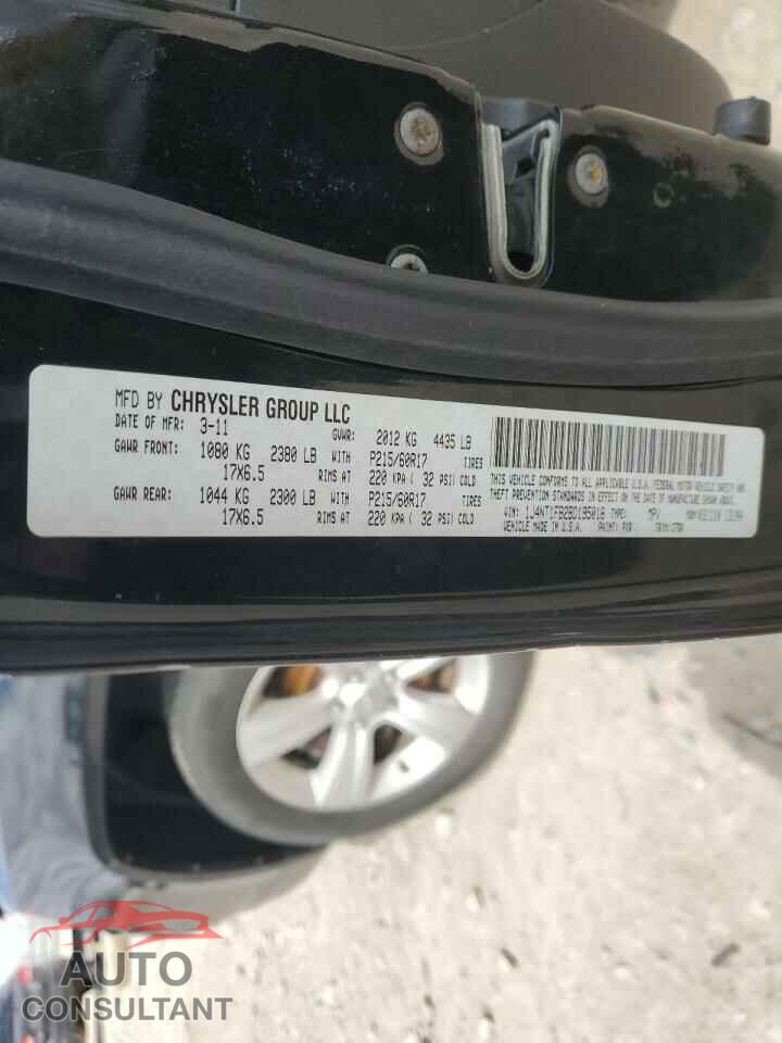 JEEP COMPASS 2011 - 1J4NT1FB2BD195018