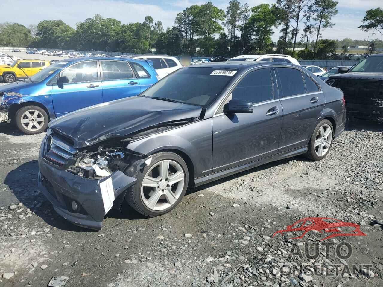 MERCEDES-BENZ C-CLASS 2010 - WDDGF5EB6AR103379