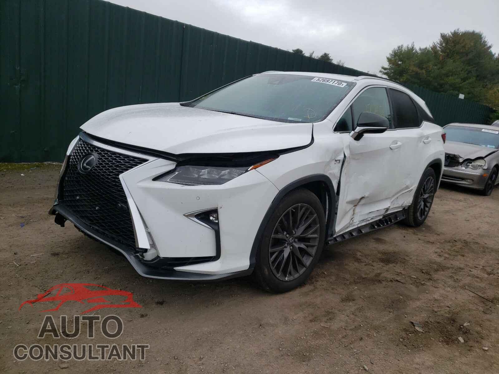 LEXUS RX 350 BAS 2017 - 2T2BZMCA3HC061155