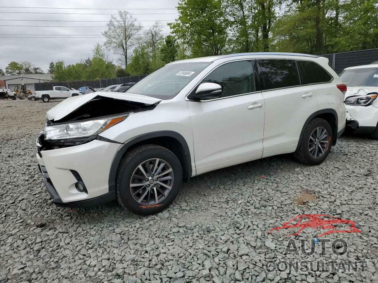 TOYOTA HIGHLANDER 2017 - 5TDJZRFH3HS473847