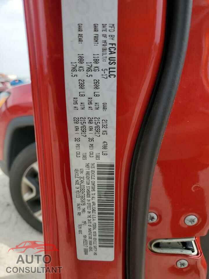 JEEP COMPASS 2017 - 3C4NJDDB2HT665079