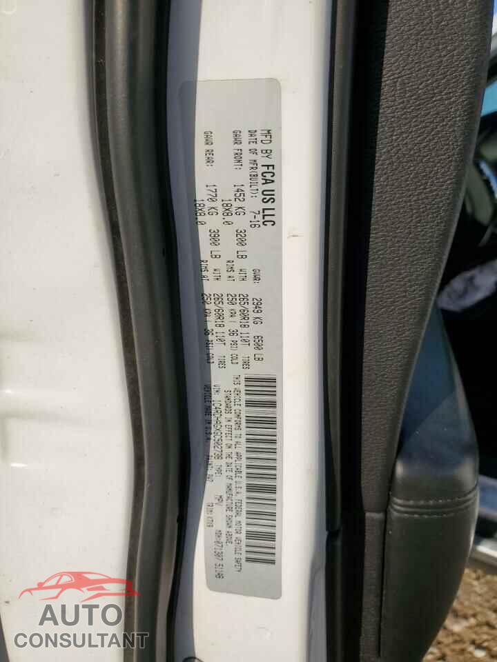 DODGE DURANGO 2016 - 1C4RDHAGXGC502738