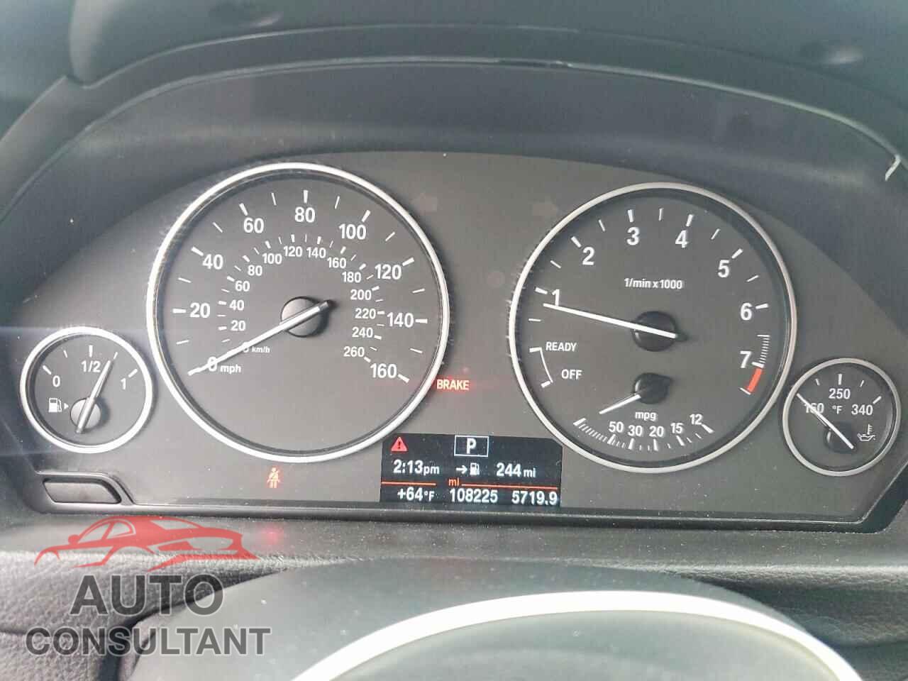 BMW 3 SERIES 2015 - WBA3B3C57FF546152