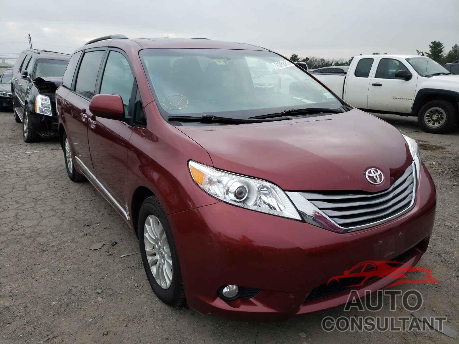 TOYOTA SIENNA 2017 - 5TDYZ3DC5HS867448