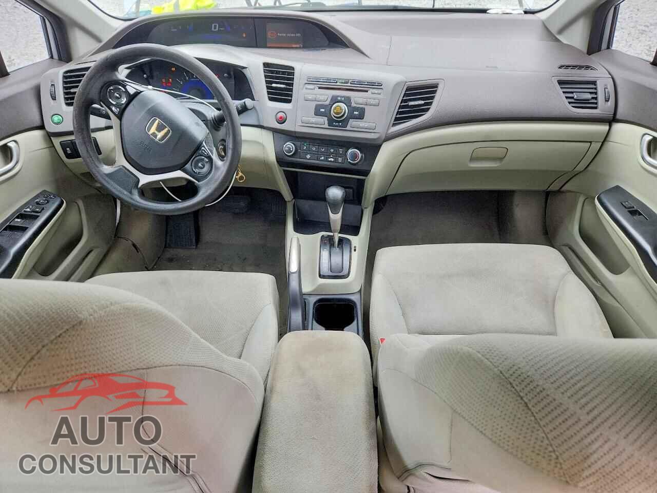 HONDA CIVIC 2012 - 19XFB2F59CE034436