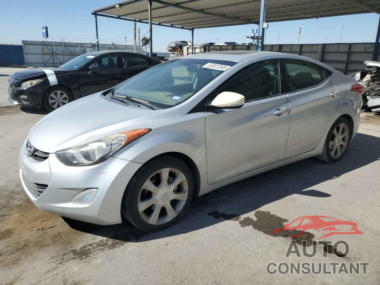 HYUNDAI ELANTRA 2012 - KMHDH4AEXCU272222