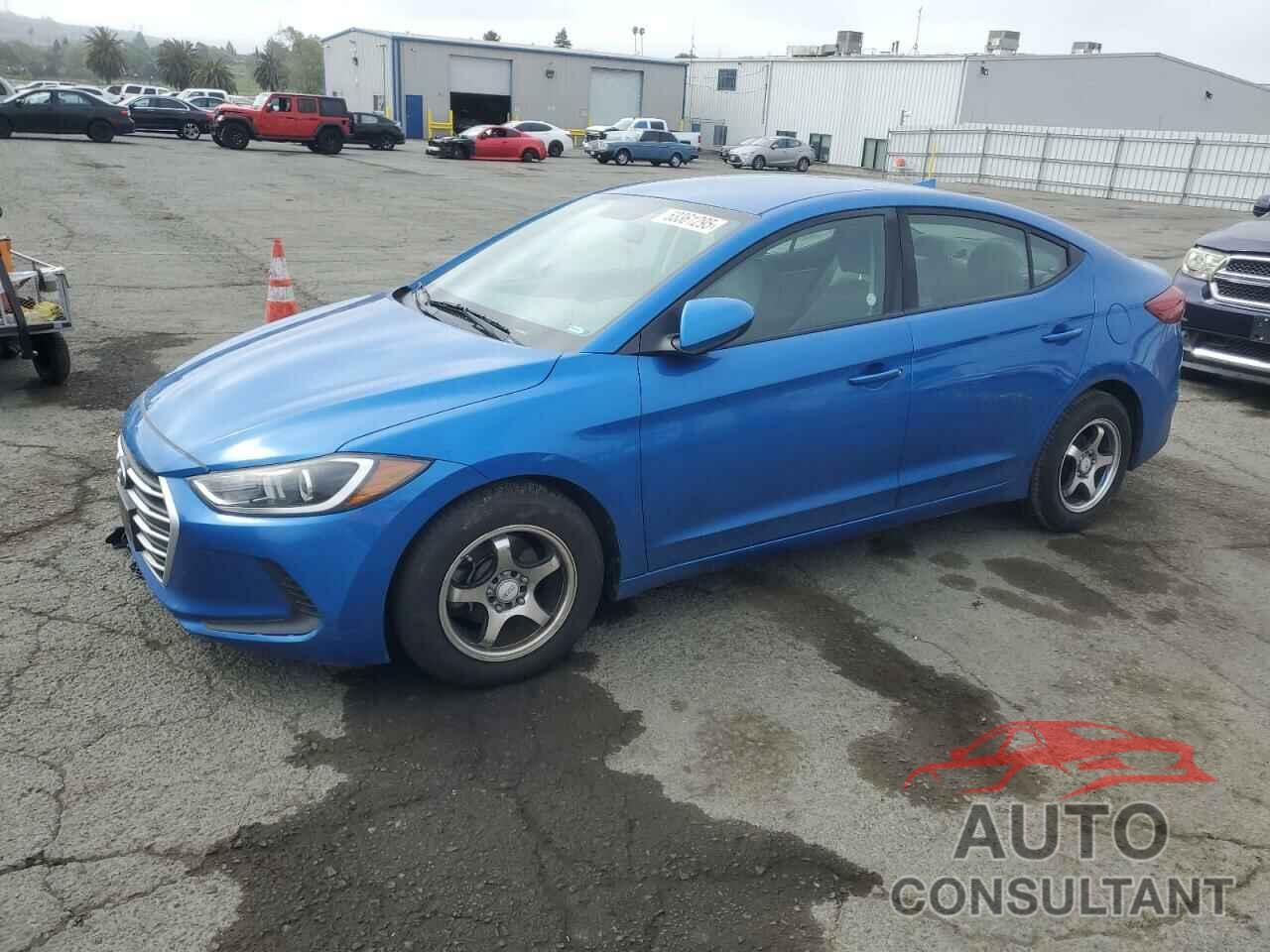 HYUNDAI ELANTRA 2017 - KMHD74LF8HU122917