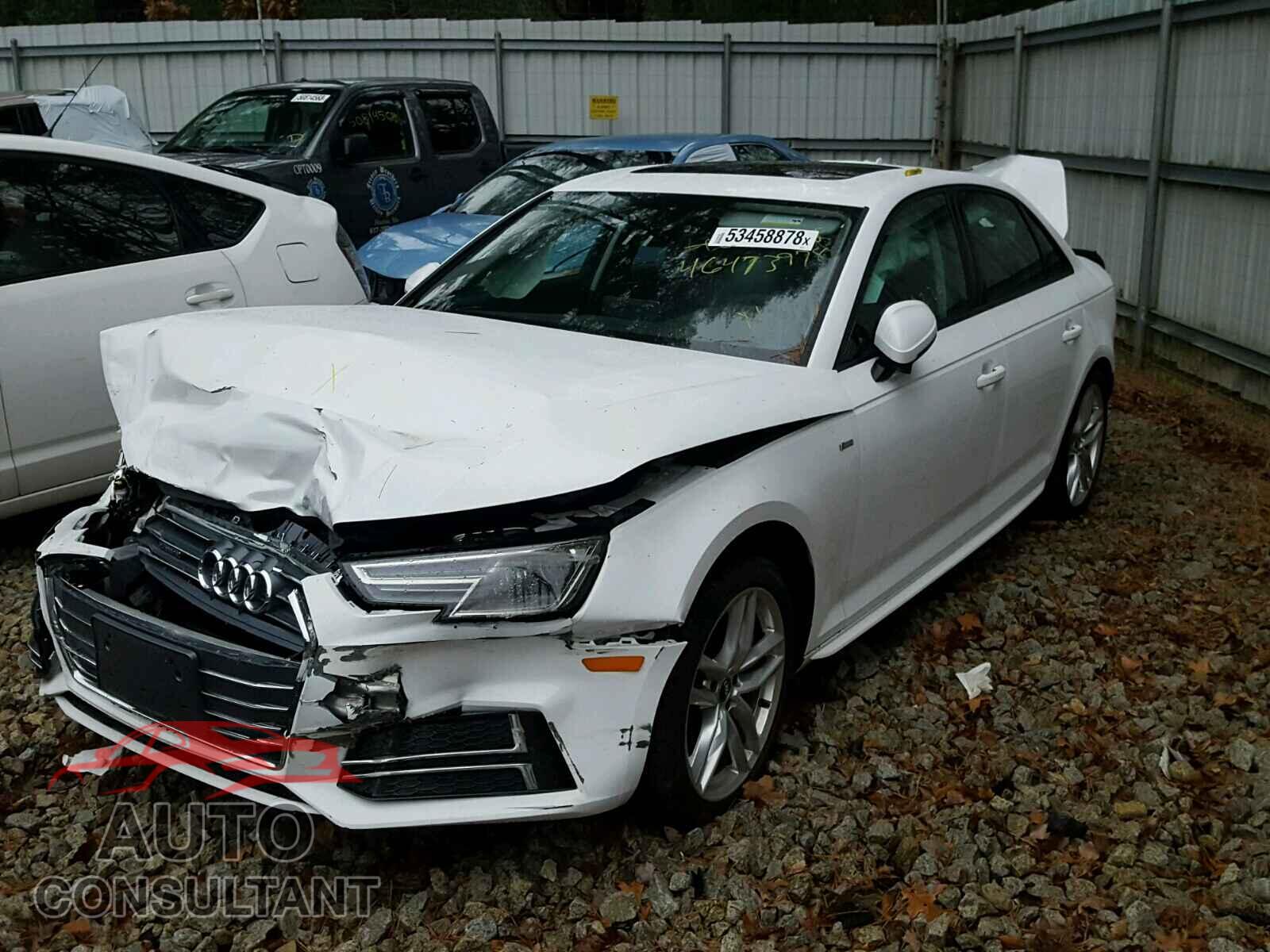 AUDI A4 2017 - WAUDNAF48HN054791