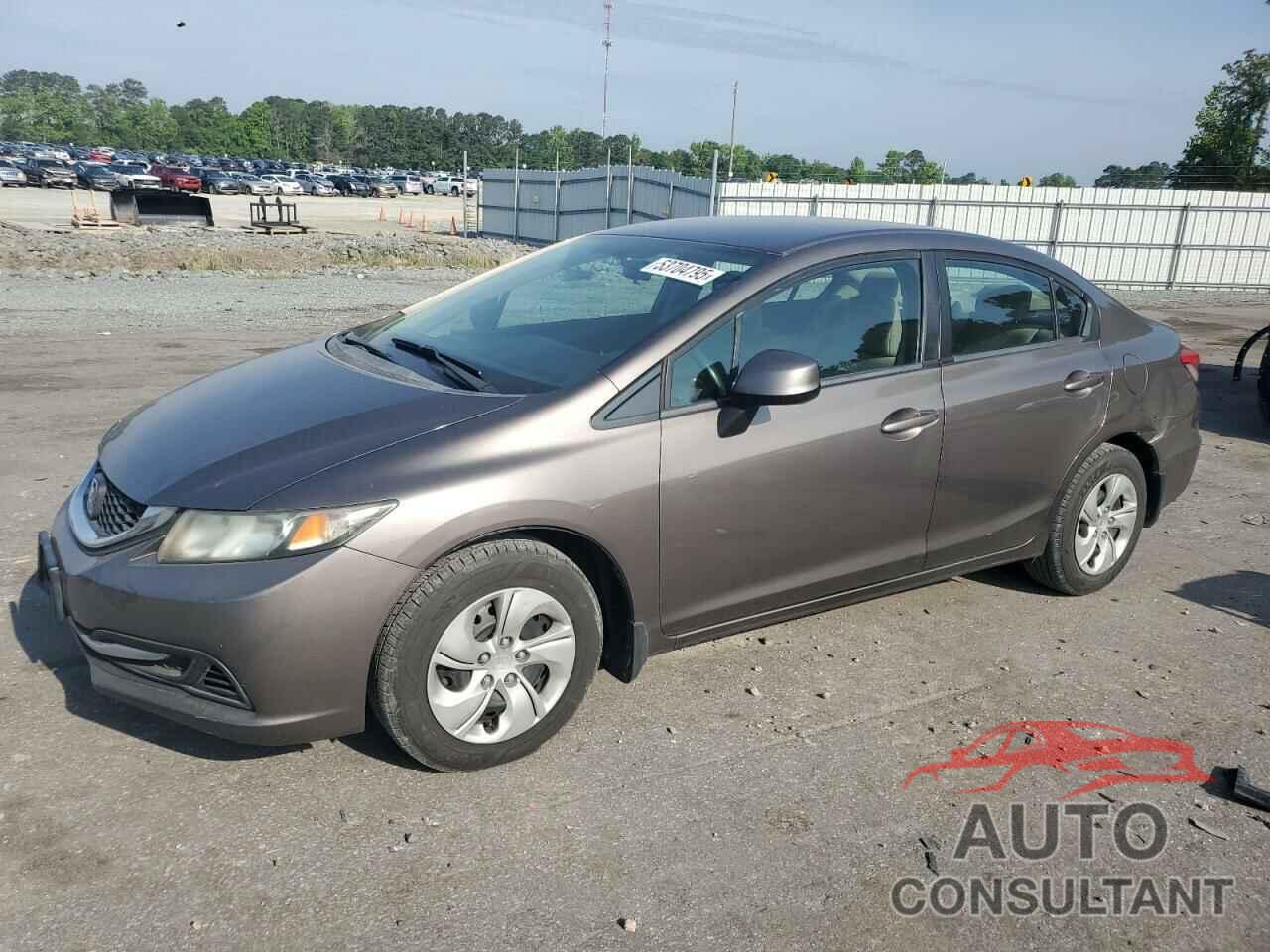 HONDA CIVIC 2013 - 2HGFB2F55DH596891