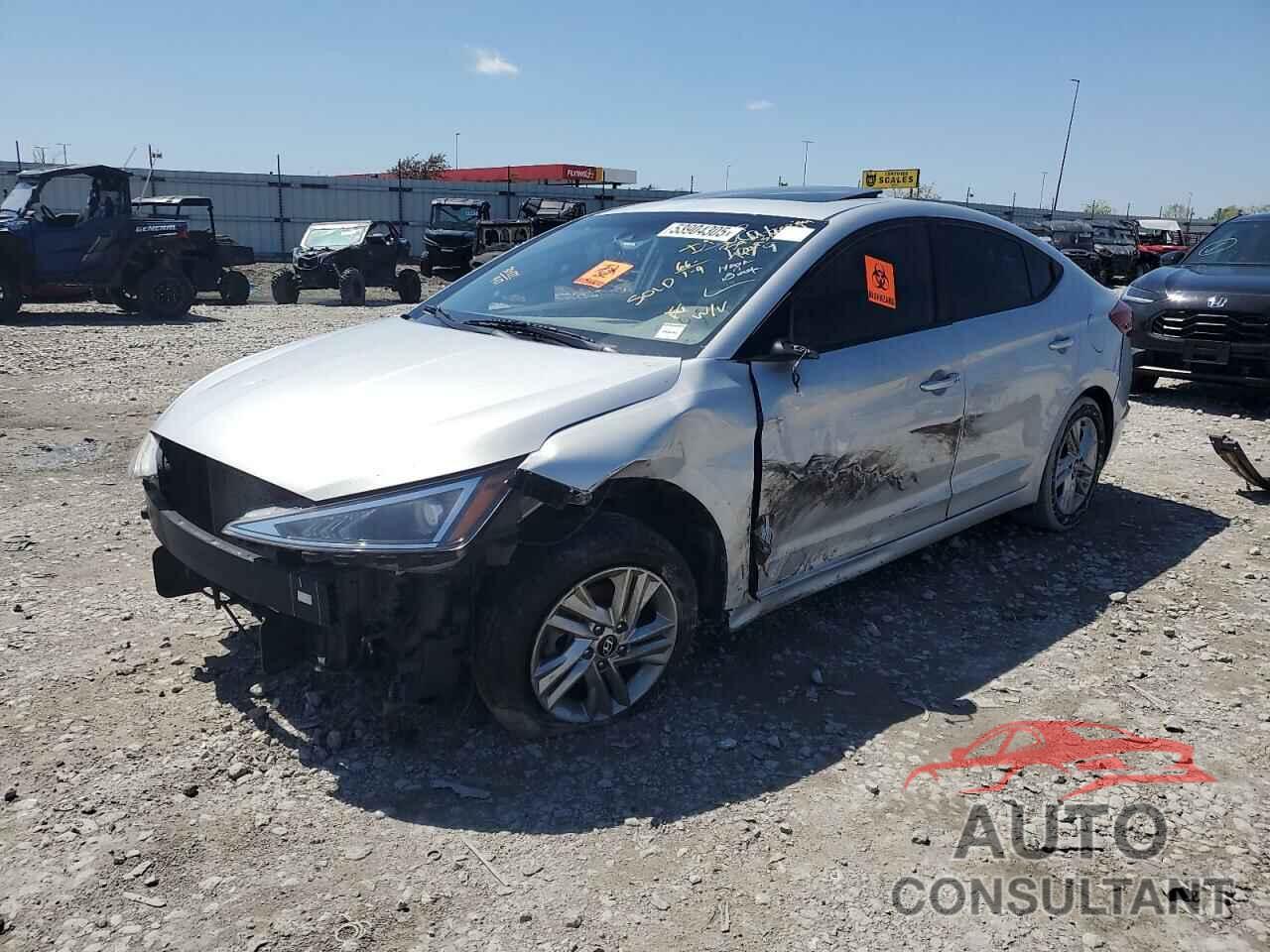 HYUNDAI ELANTRA 2019 - KMHD84LF0KU814819