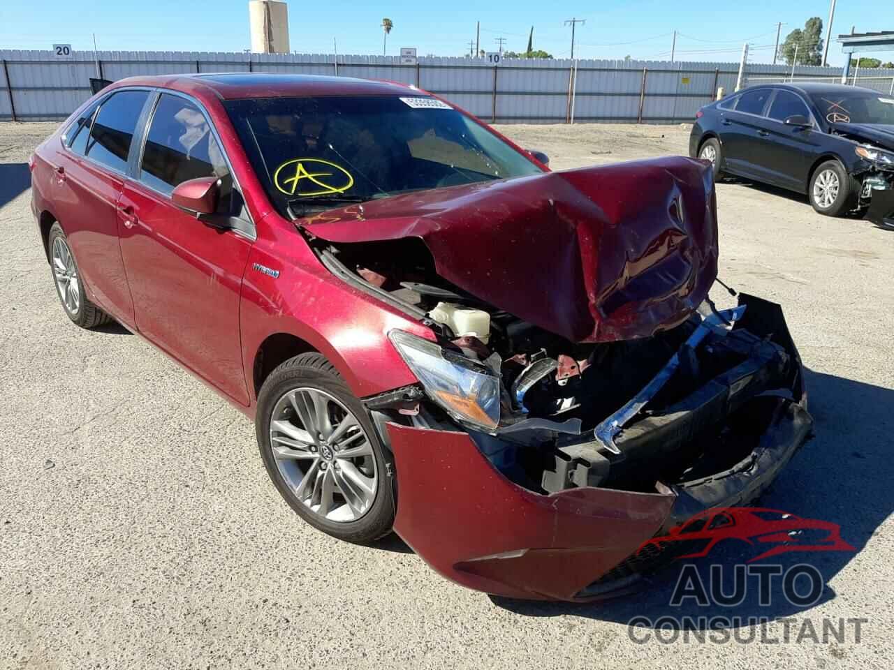TOYOTA CAMRY 2017 - 4T1BD1FK7HU209411