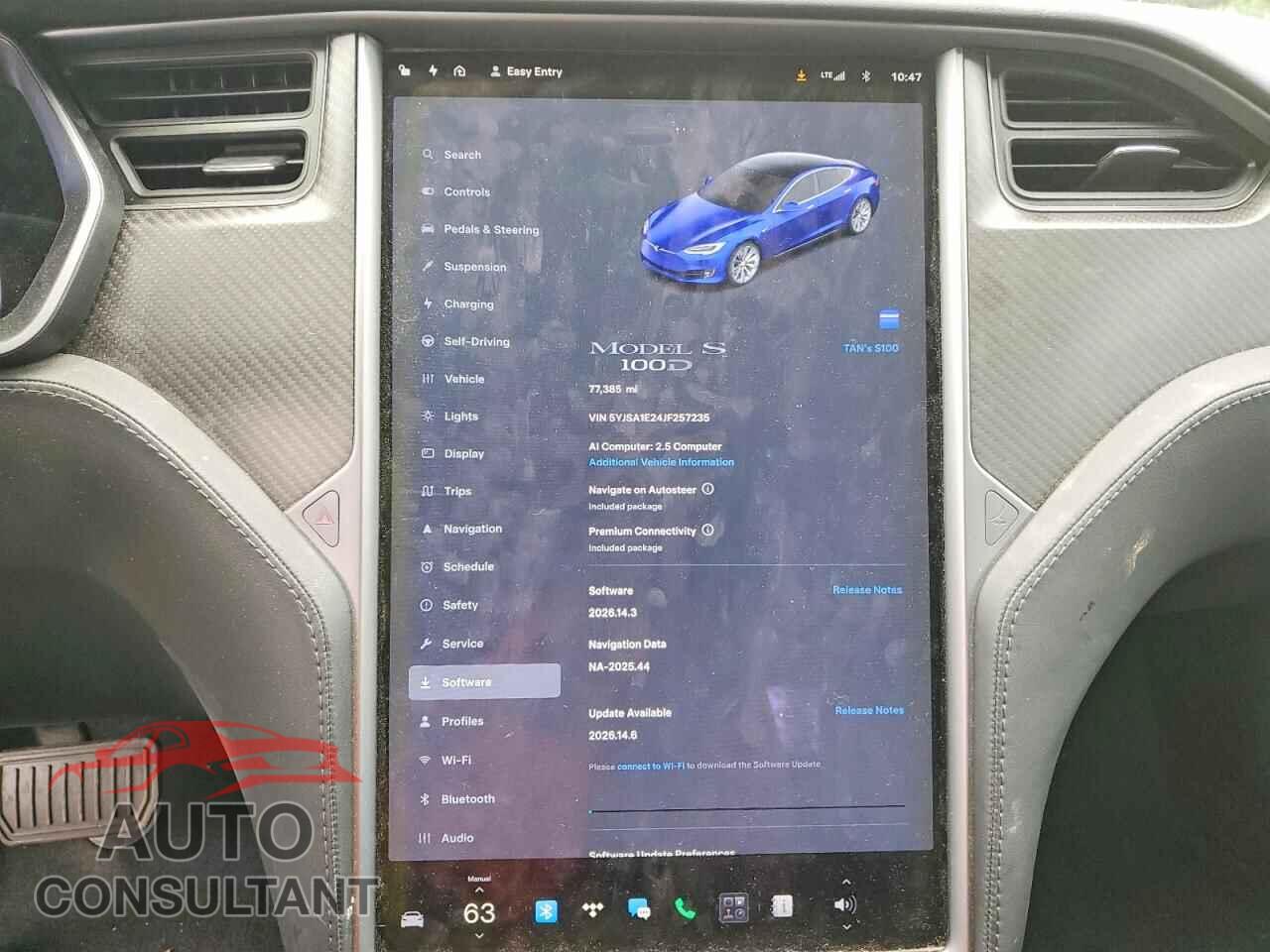 TESLA MODEL S 2018 - 5YJSA1E24JF257235