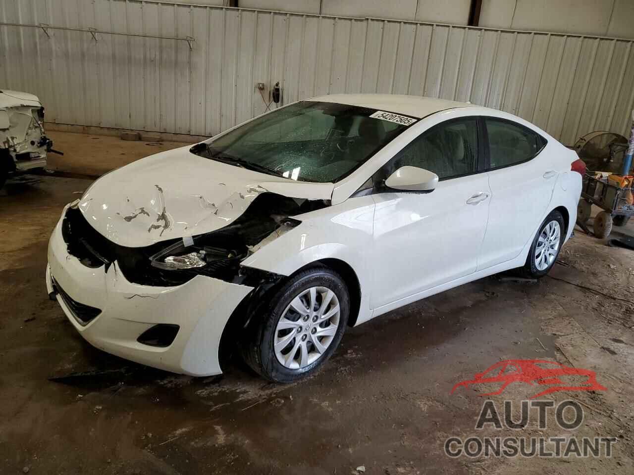 HYUNDAI ELANTRA 2012 - 5NPDH4AE7CH137777