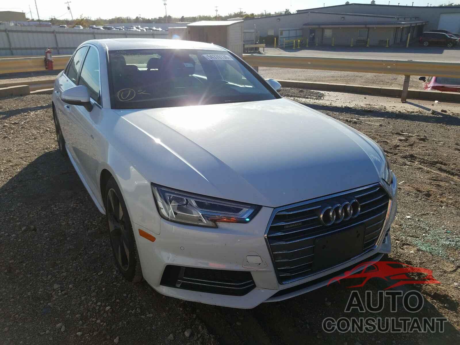 AUDI A4 2017 - WAUENAF46HN002080