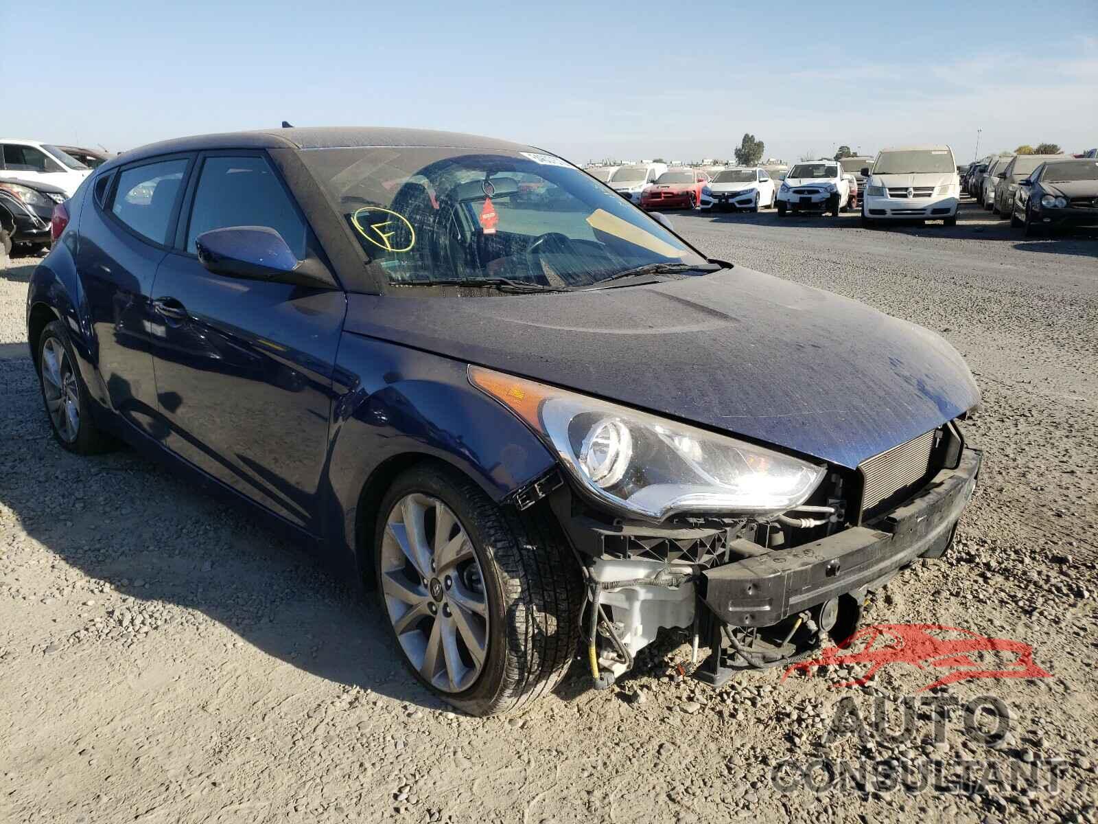 HYUNDAI VELOSTER 2017 - KMHTC6ADXHU307734