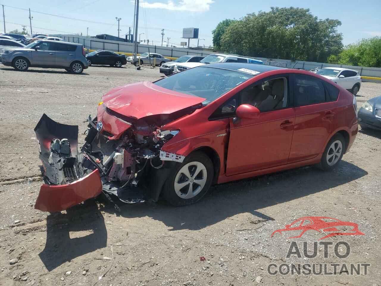 TOYOTA PRIUS 2012 - JTDKN3DU0C1577540
