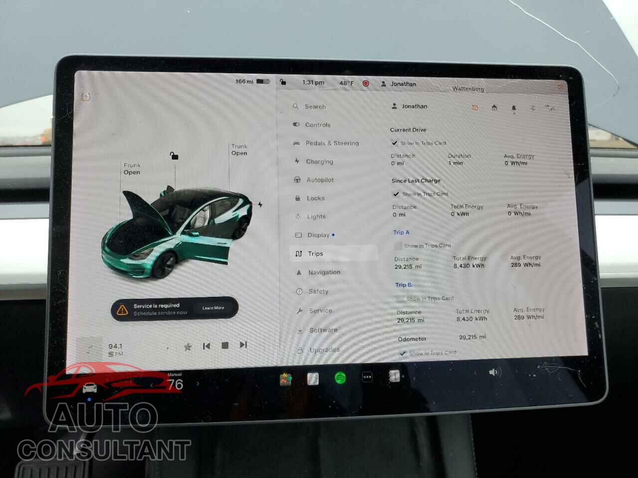 TESLA MODEL 3 2021 - 5YJ3E1EB2MF852663