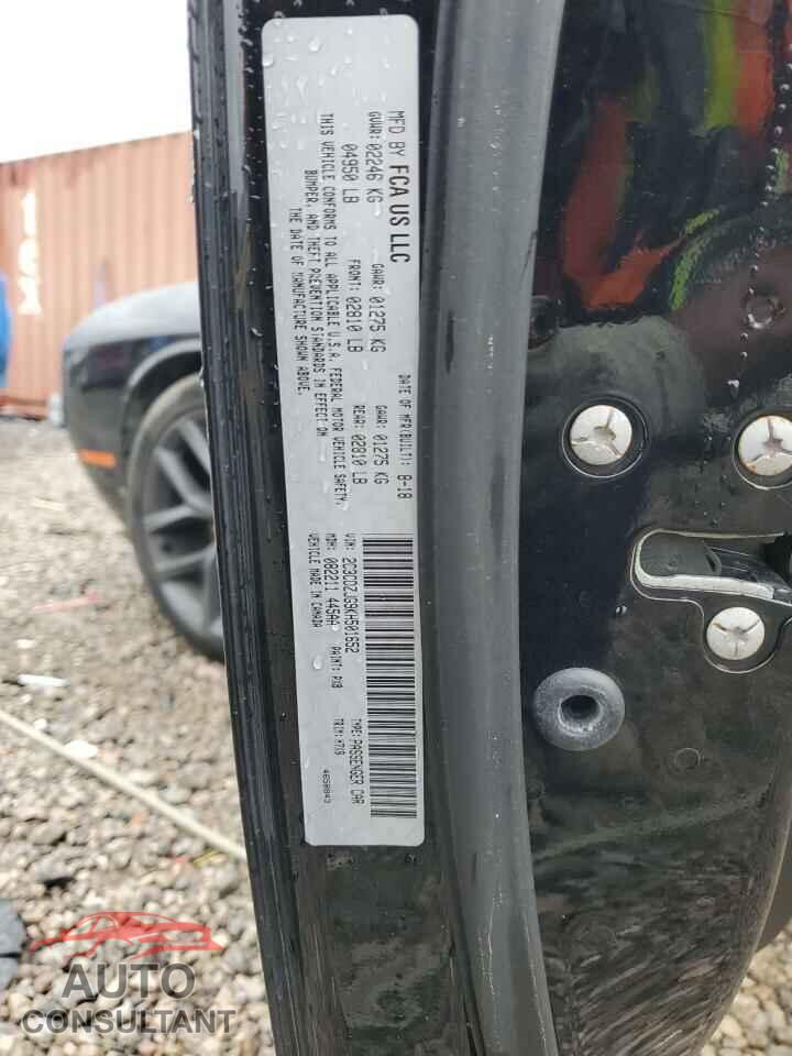 DODGE CHALLENGER 2019 - 2C3CDZJG9KH501652