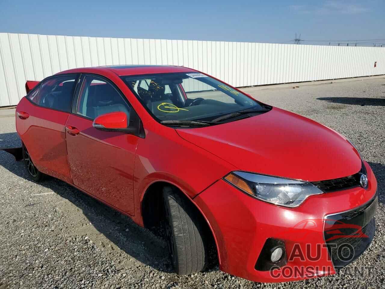 TOYOTA COROLLA 2016 - 2T1BURHE4GC537570