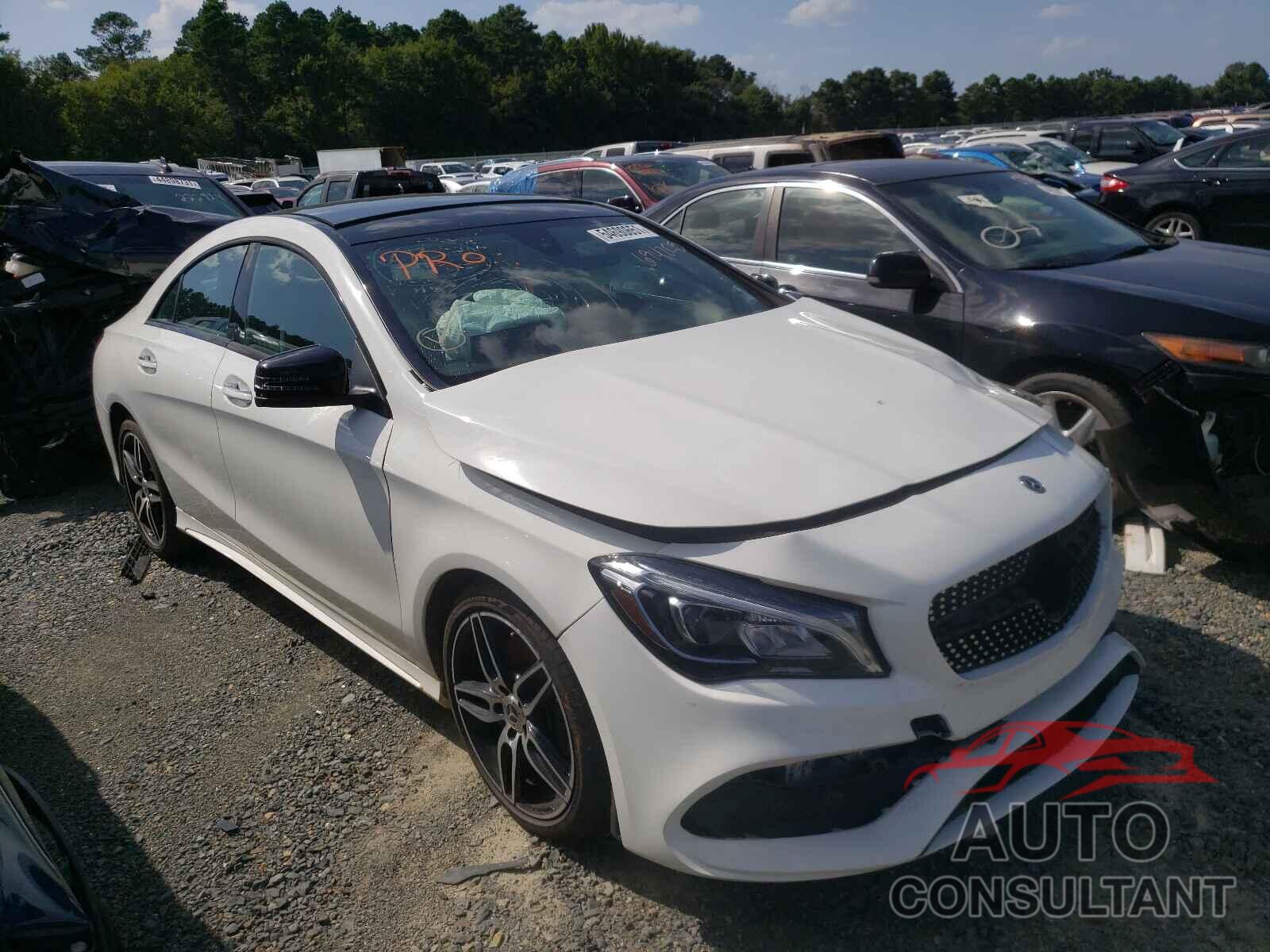 MERCEDES-BENZ CLA-CLASS 2018 - WDDSJ4EB9JN694205