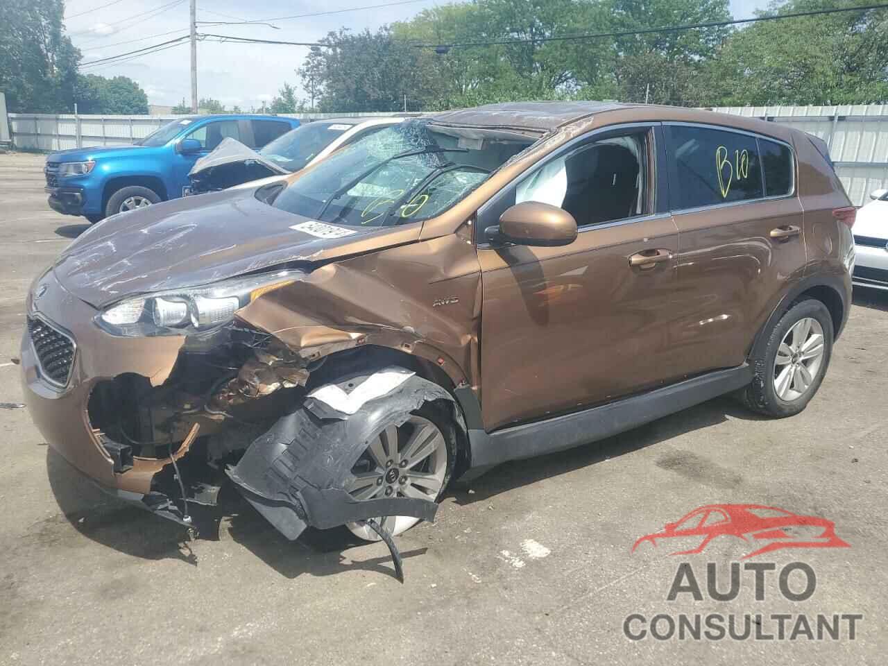 KIA SPORTAGE 2017 - KNDPMCAC2H7167749