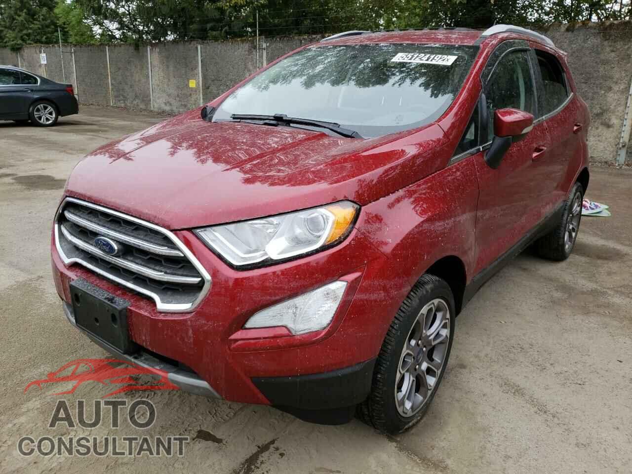 FORD ECOSPORT 2020 - MAJ6S3KL2LC385129