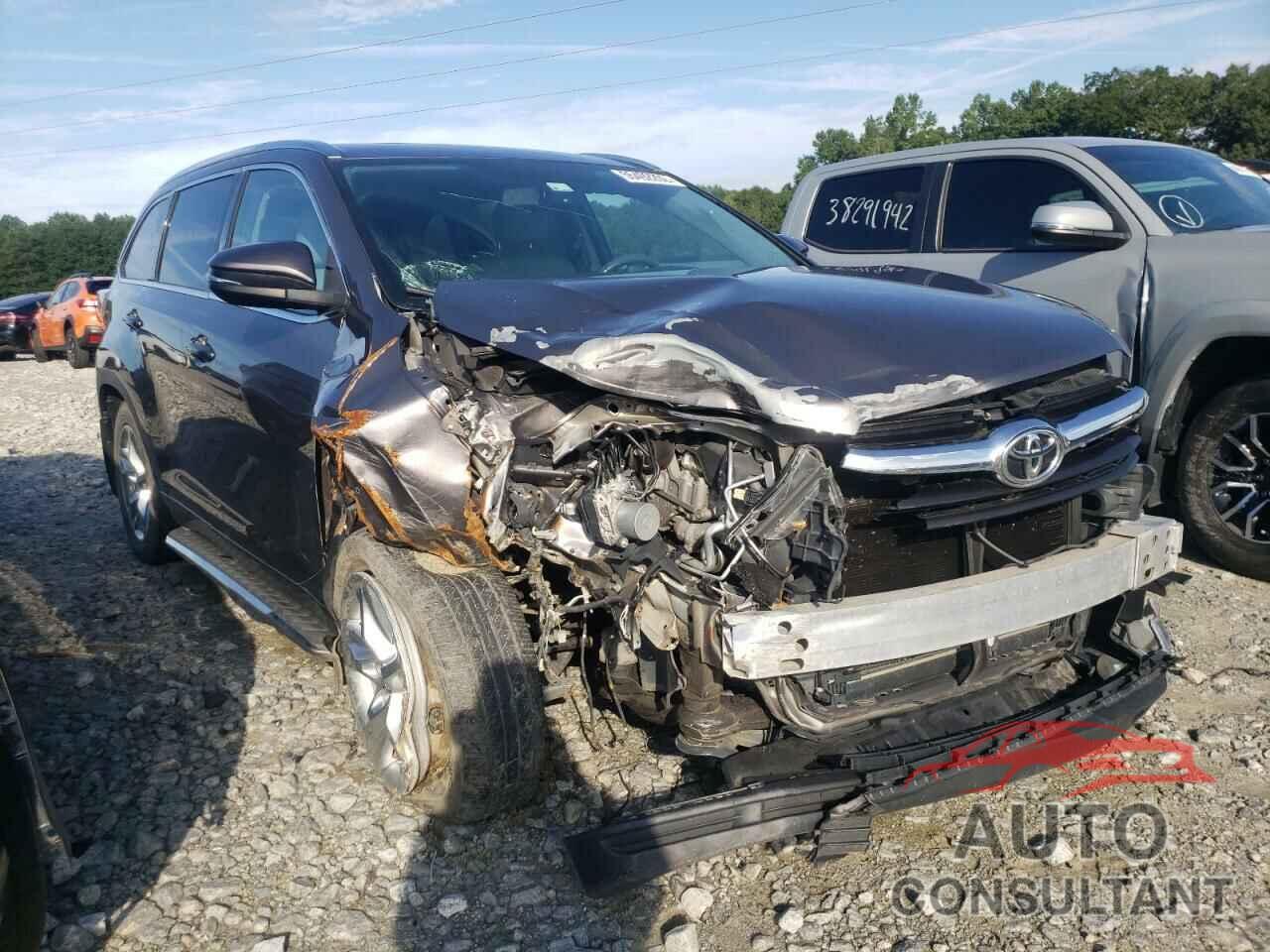 TOYOTA HIGHLANDER 2016 - 5TDDKRFH7GS315141