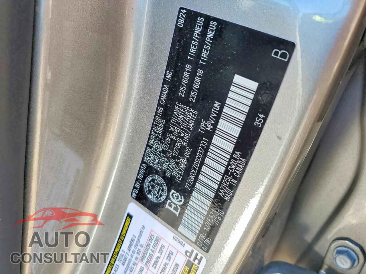 LEXUS NX 2025 - 2T2GKCEZ0SC037331