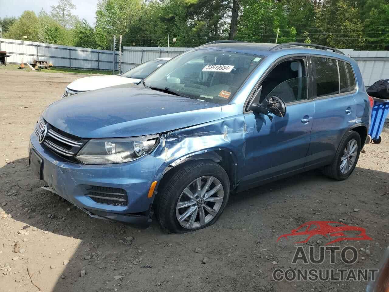 VOLKSWAGEN TIGUAN 2017 - WVGBV7AX7HK043423