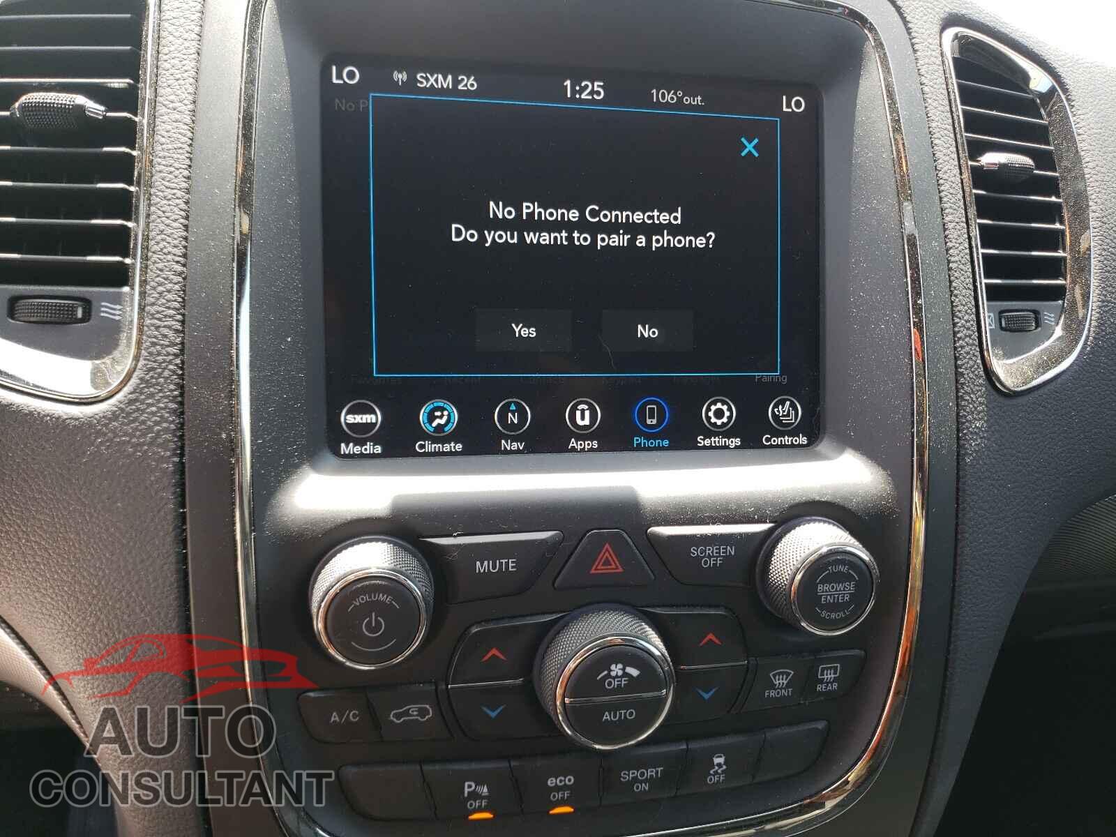 DODGE DURANGO 2020 - 1C4SDJCTXLC187873