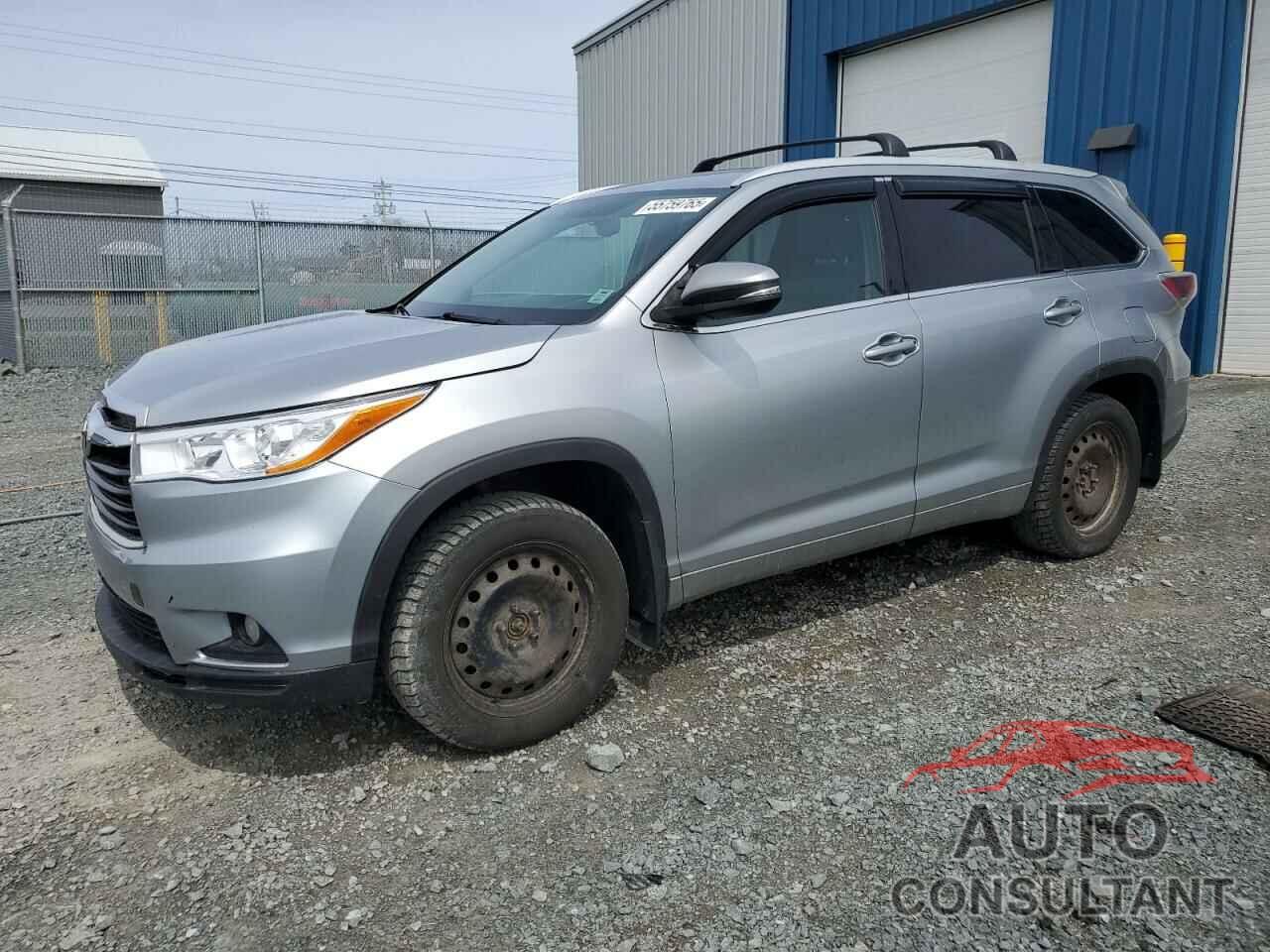 TOYOTA HIGHLANDER 2014 - 5TDJKRFHXES027419