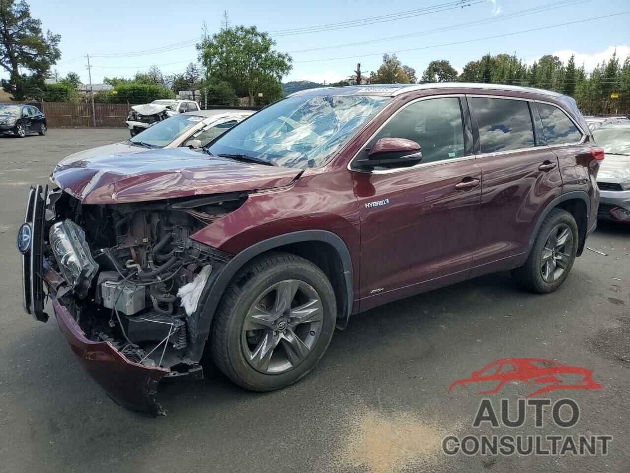 TOYOTA HIGHLANDER 2017 - 5TDDGRFH4HS022168