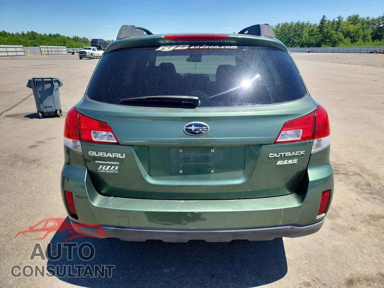 SUBARU OUTBACK 2012 - 4S4BRBCC6C3300933