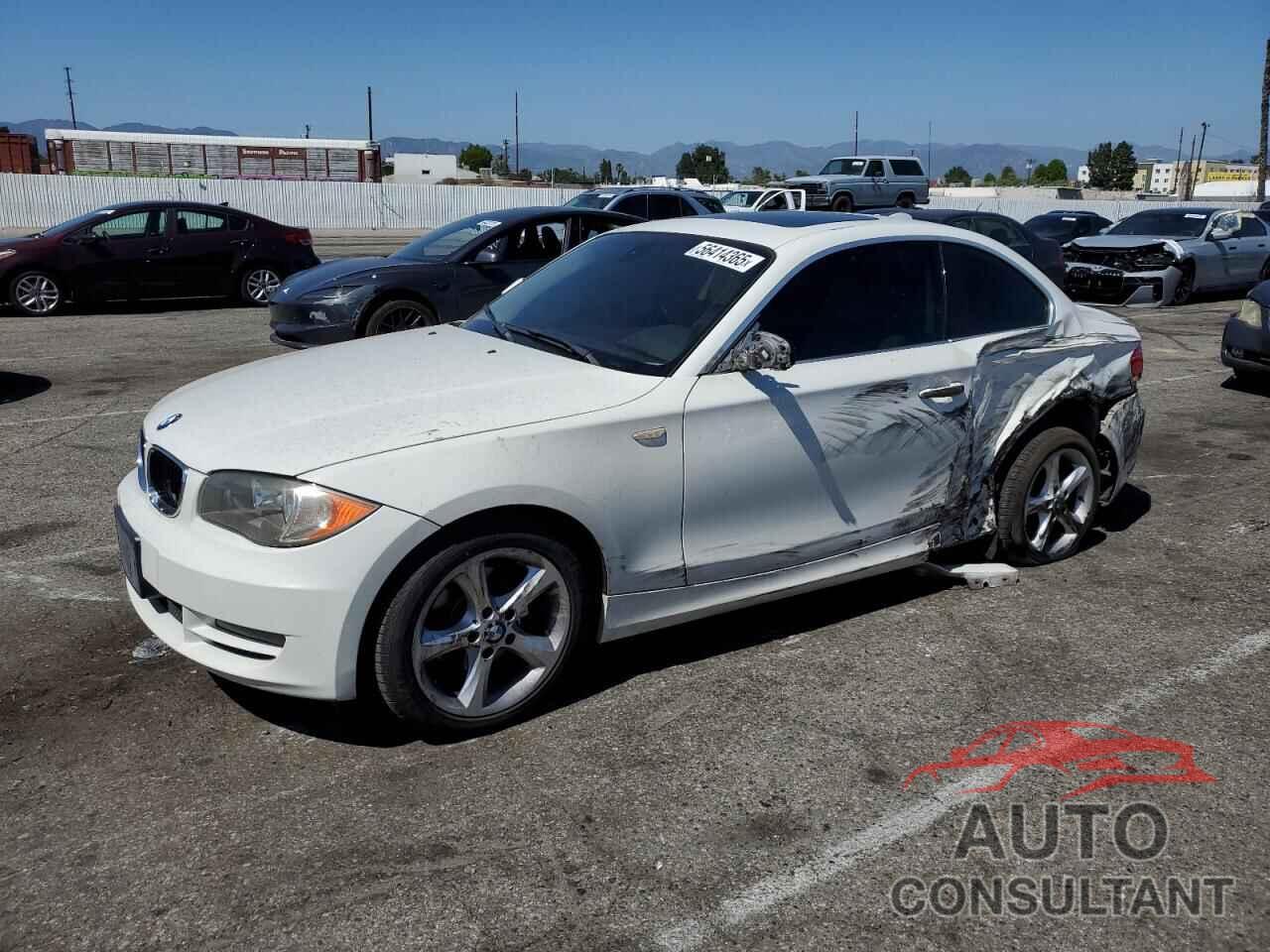 BMW 1 SERIES 2011 - WBAUP9C50BVL89833