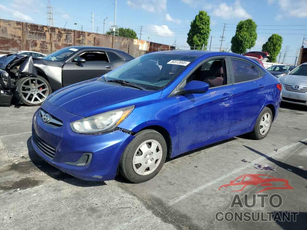 HYUNDAI ACCENT 2012 - KMHCT4AE4CU198273