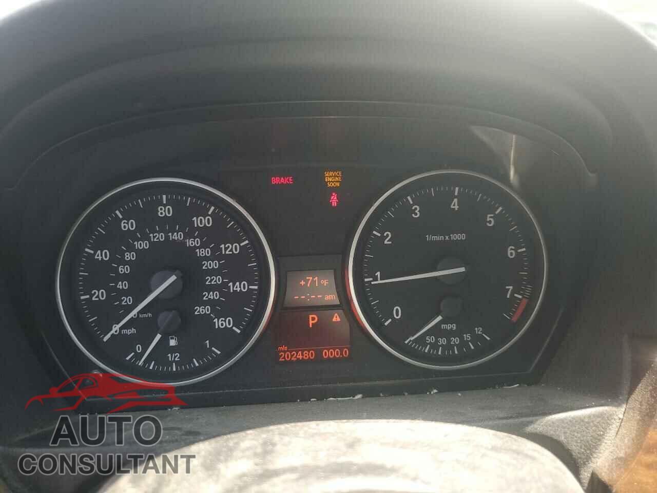 BMW 3 SERIES 2009 - WBAPH57509NL76894