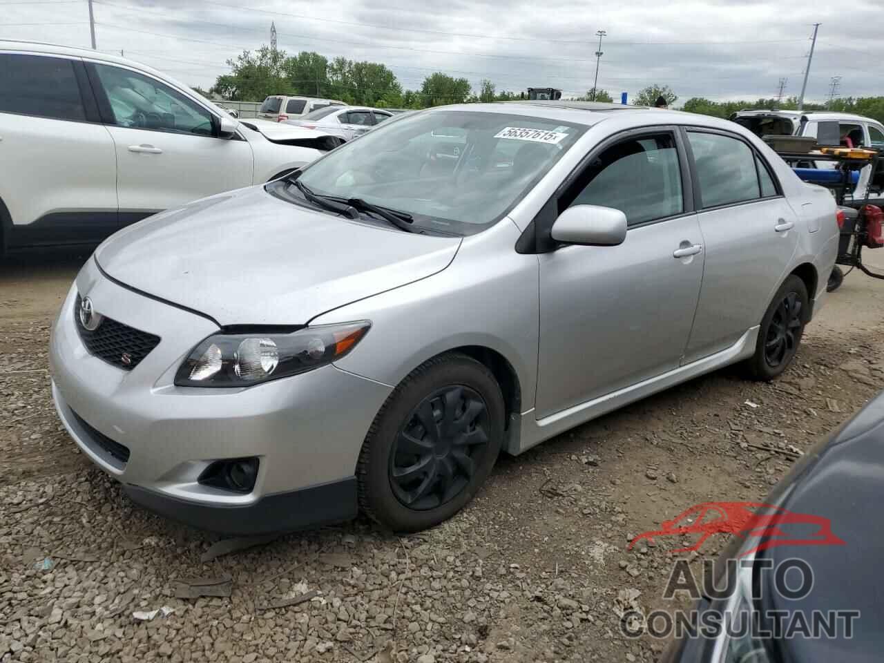 TOYOTA COROLLA 2009 - 1NXBU40E79Z142976