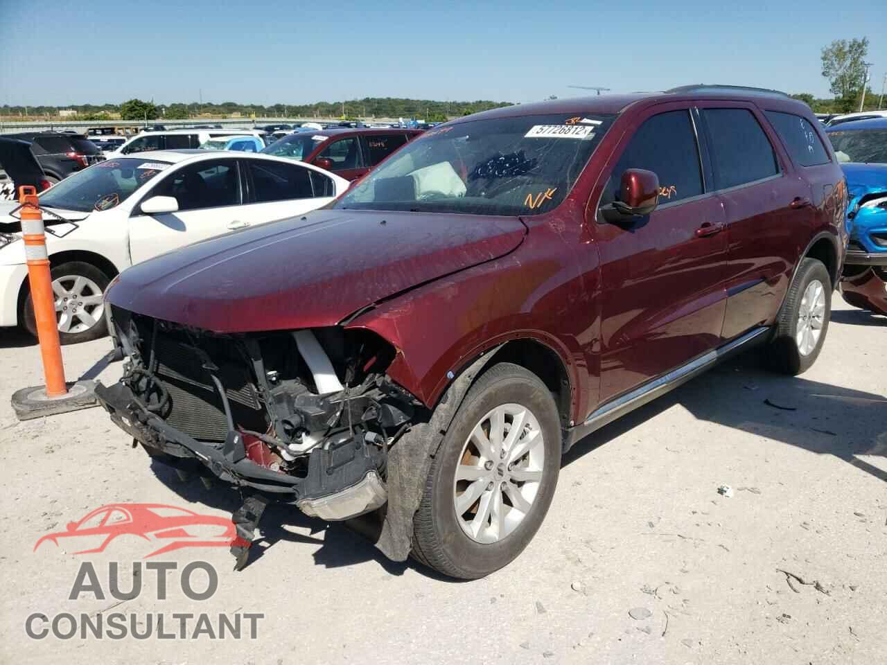 DODGE DURANGO 2019 - 1C4RDJAG3KC548699